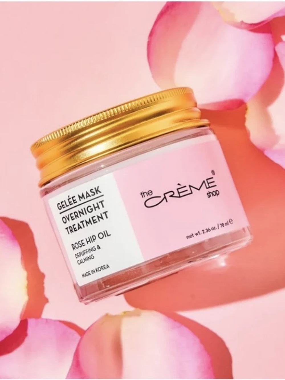 The Crème Shop Rose Hip Overnight Gelée Mask